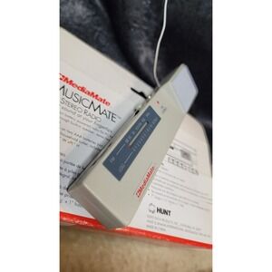 Vintage Media Mate, Music Mate FM Stereo Radio For PC New Open Box tested